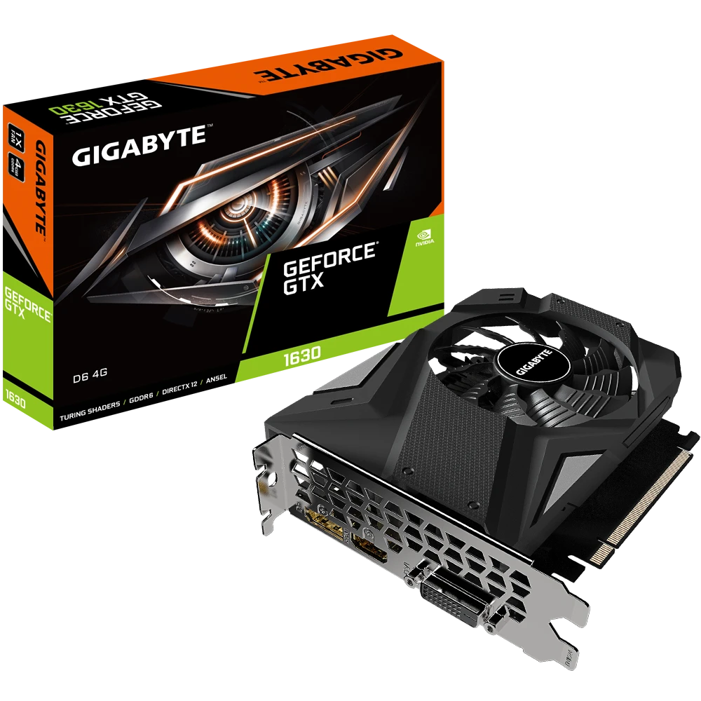 Gigabyte GeForce® GTX 1630 D6 4G